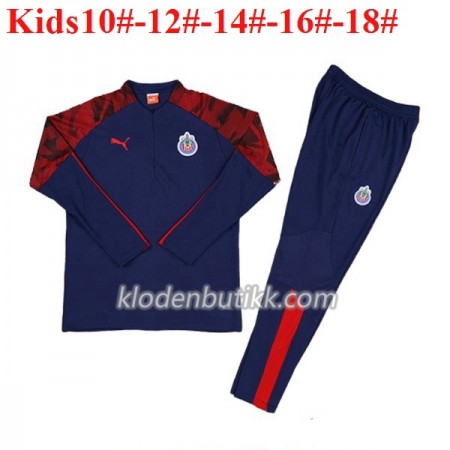 CD Guadalajara 2020-2021 Barn Trenings Collegegenser Set M001